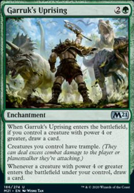 Hovedbilde Garruk's Uprising (foil)