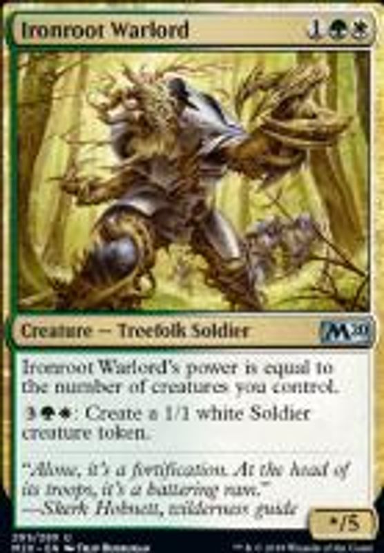 Ironroot Warlord (foil)