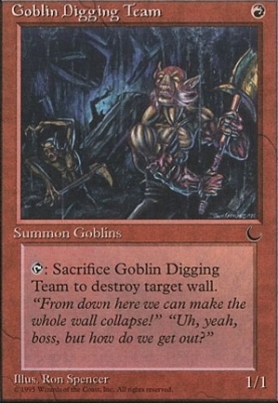 Goblin Digging Team