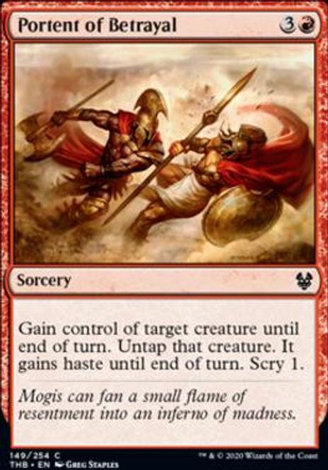 Hovedbilde Portent of Betrayal (foil)