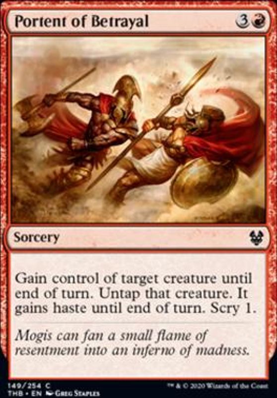 Portent of Betrayal