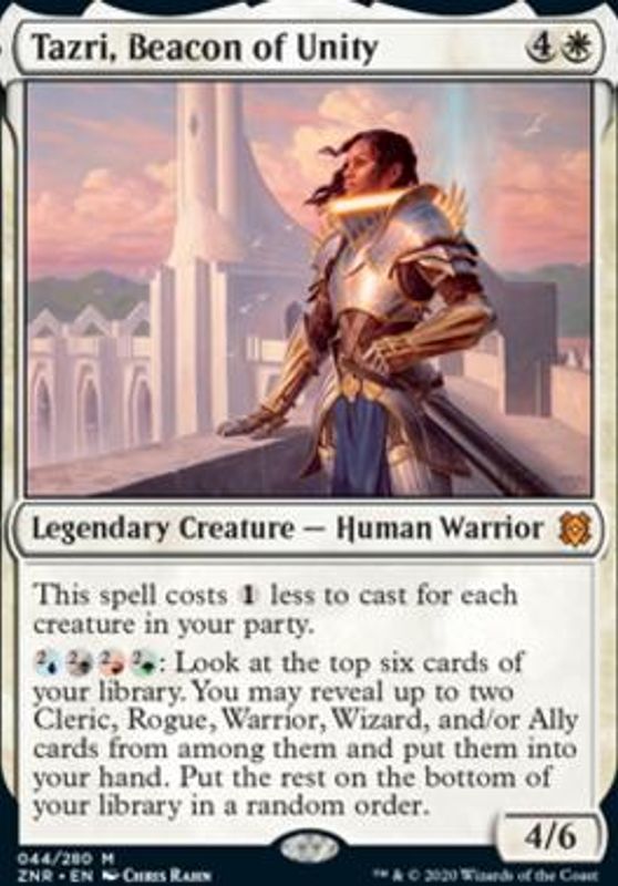 Tazri, Beacon of Unity