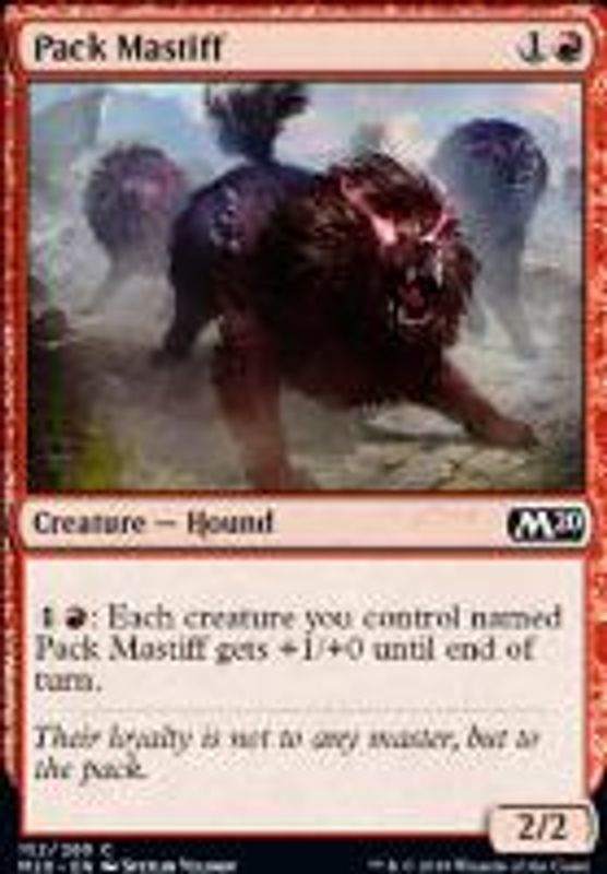 Pack Mastiff
