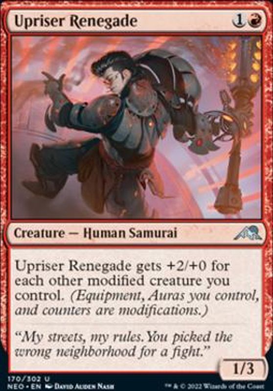 Upriser Renegade (foil)