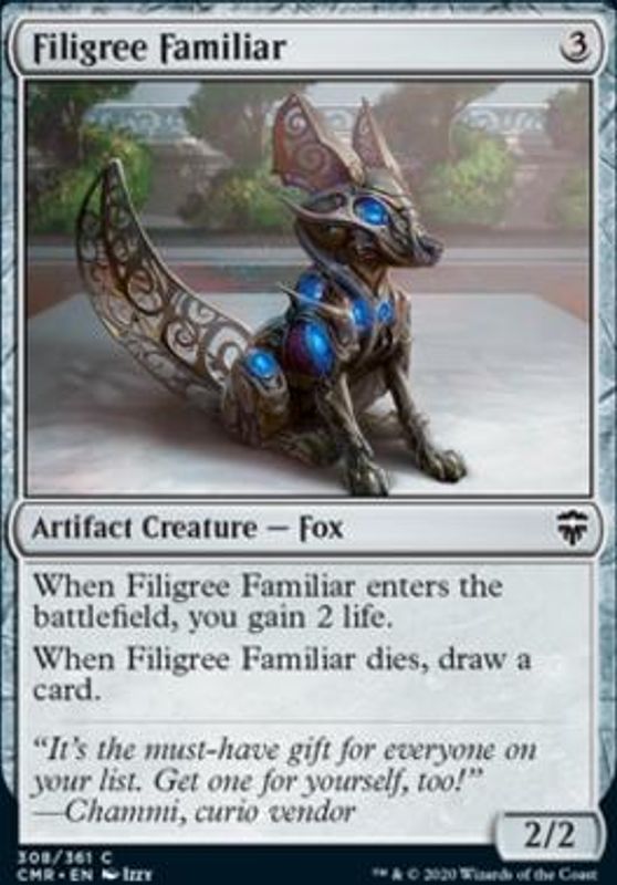 Filigree Familiar (foil)