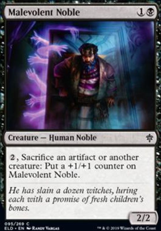 Malevolent Noble (foil)