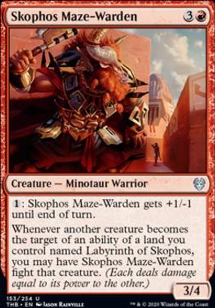 Hovedbilde Skophos Maze-Warden (foil)