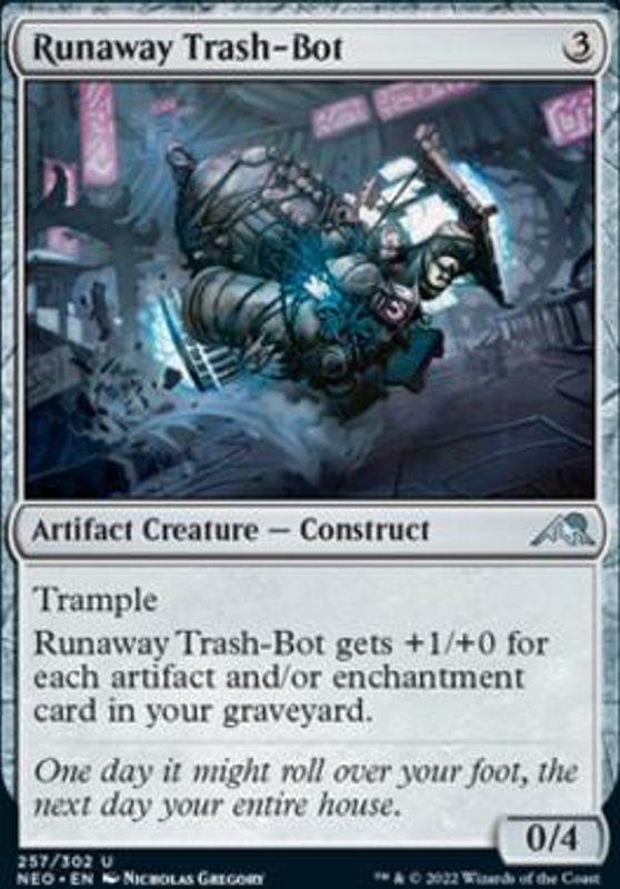 Runaway Trash-Bot (foil)