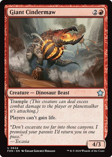 Hovedbilde Giant Cindermaw