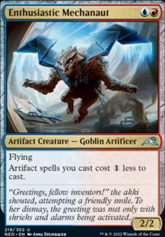 Enthusiastic Mechanaut (foil)
