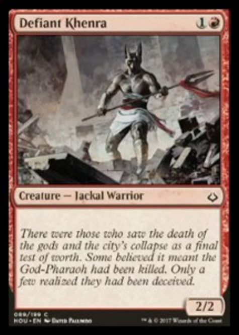Hovedbilde Defiant Khenra