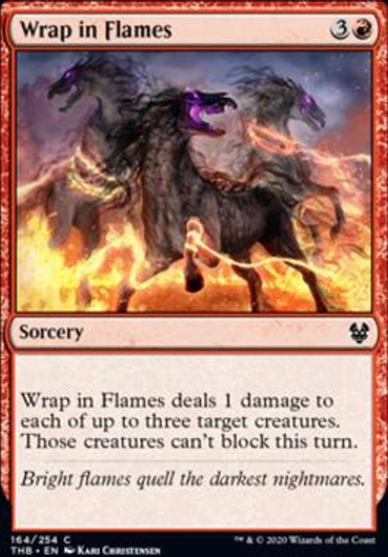 Wrap in Flames (foil)