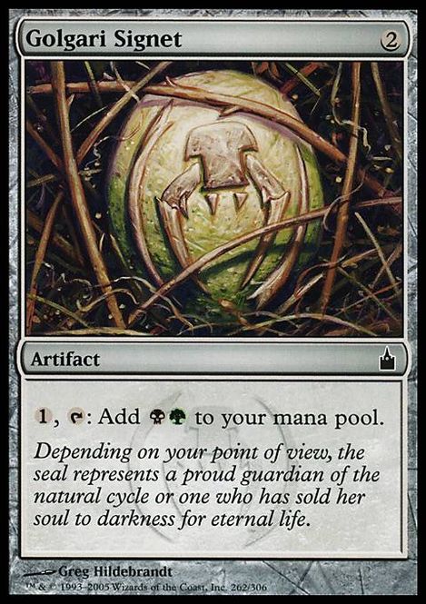 Hovedbilde Golgari Signet (Foil)