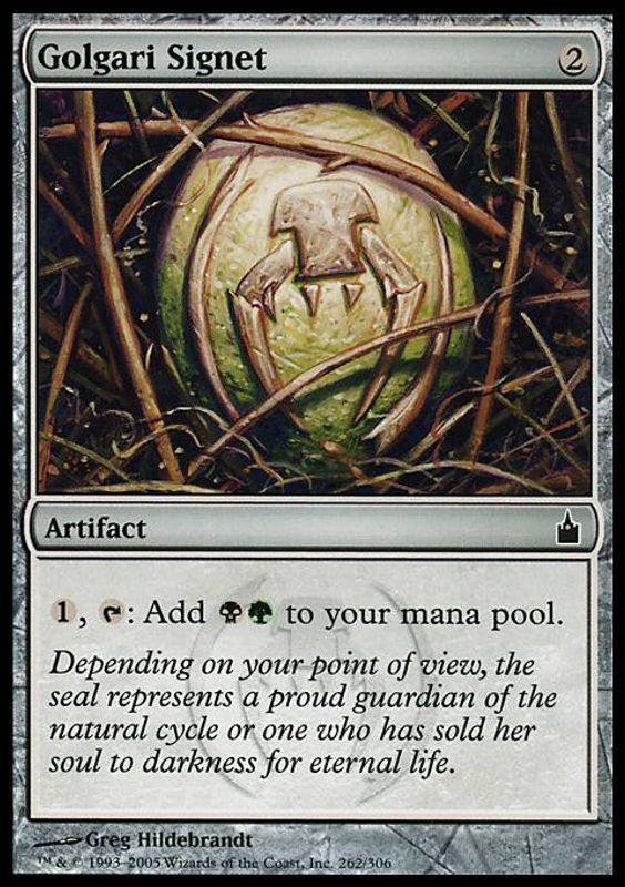 Golgari Signet (Foil)