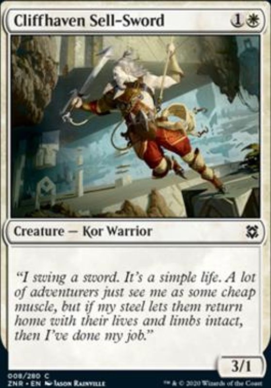 Cliffhaven Sell-Sword (foil)