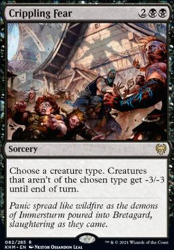 Crippling Fear (foil)