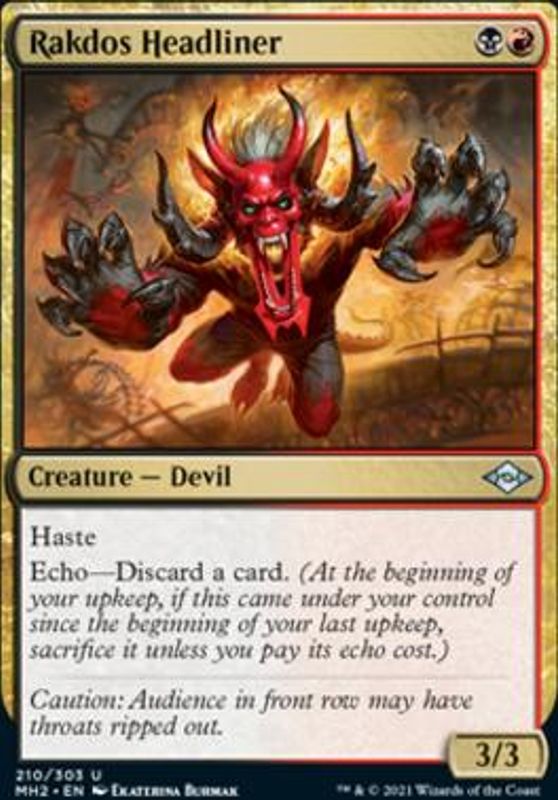 Rakdos Headliner