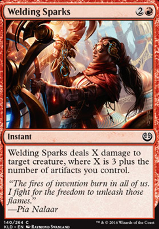 Welding Sparks
