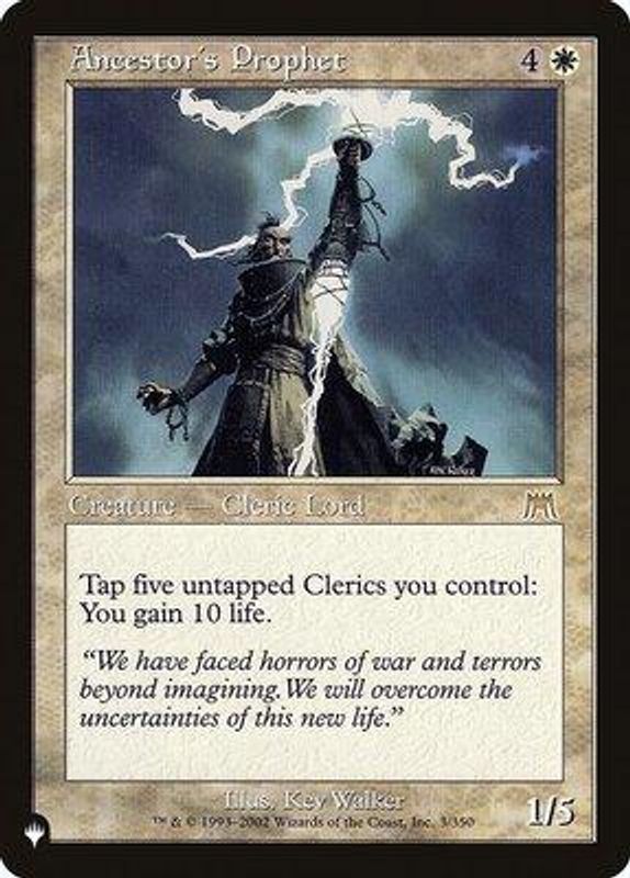 Ancestor's Prophet