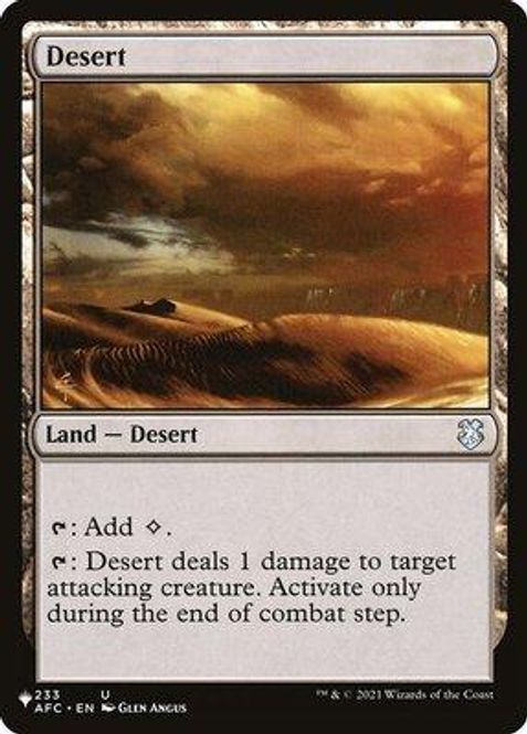 Hovedbilde Desert (ADD Commander)