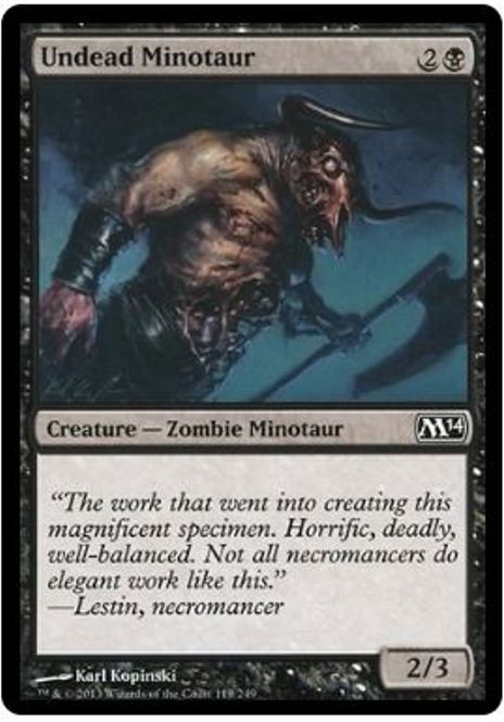 Hovedbilde Undead Minotaur