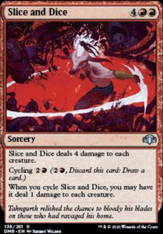 Slice and Dice (foil)