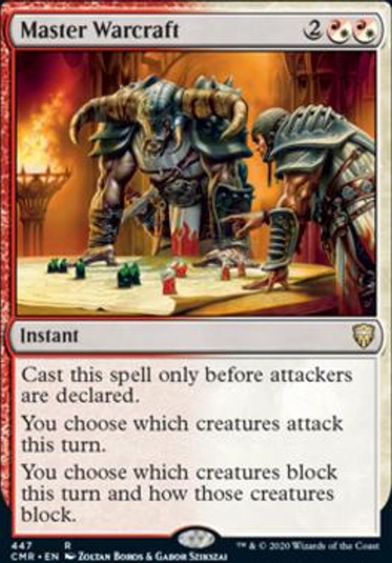 Master Warcraft (Commander Deck)