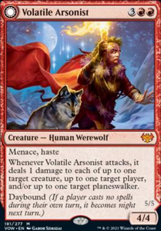 Volatile Arsonist (foil)