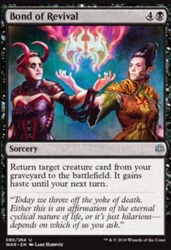 Bond of Revival (foil)
