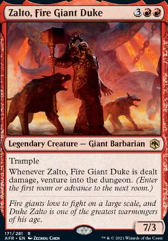 Zalto, Fire Giant Duke (foil)
