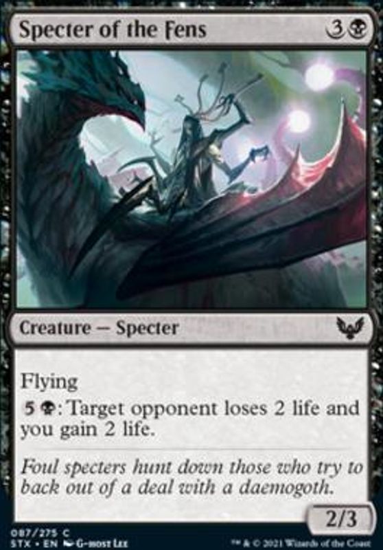 Specter of the Fens (foil)