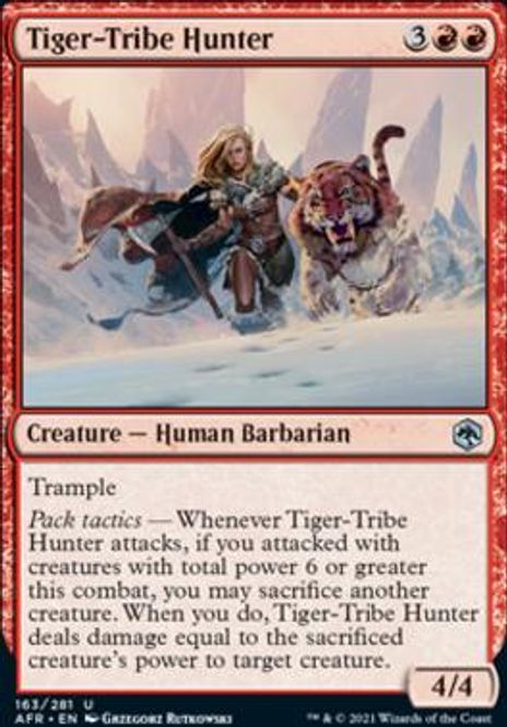 Hovedbilde Tiger-Tribe Hunter (foil)