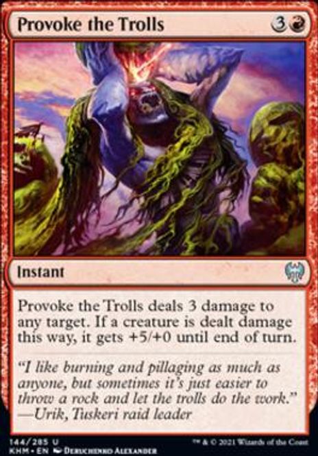 Hovedbilde Provoke the Trolls (foil)