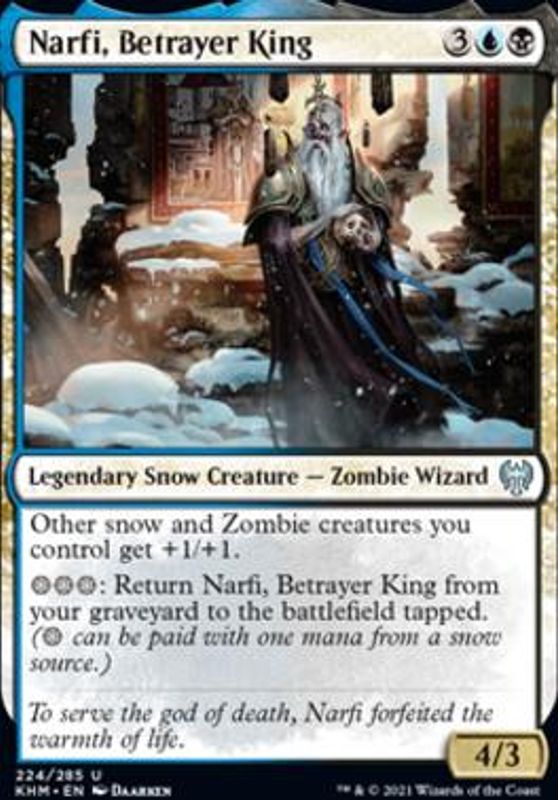 Narfi, Betrayer King (foil)