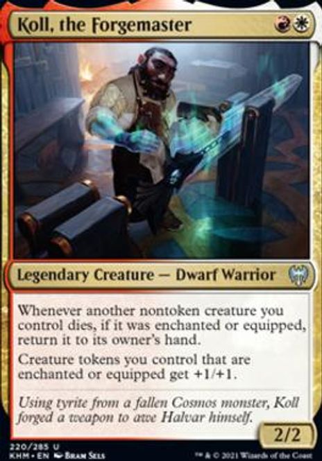 Hovedbilde Koll, the Forgemaster (foil)