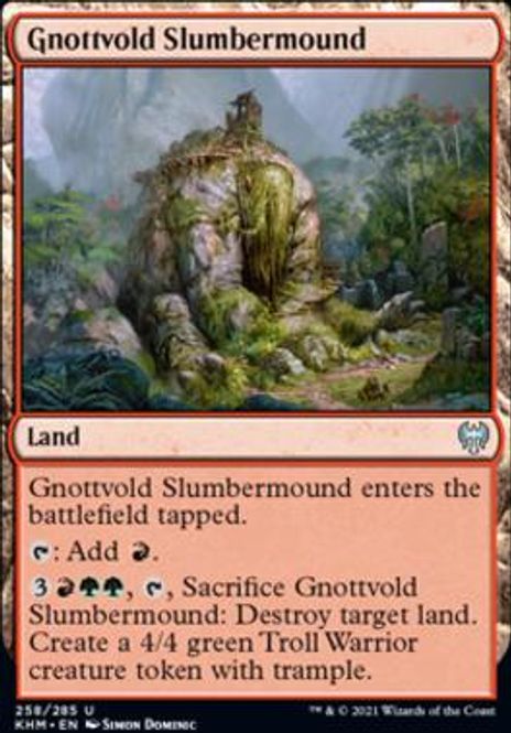 Hovedbilde Gnottvold Slumbermound (foil)