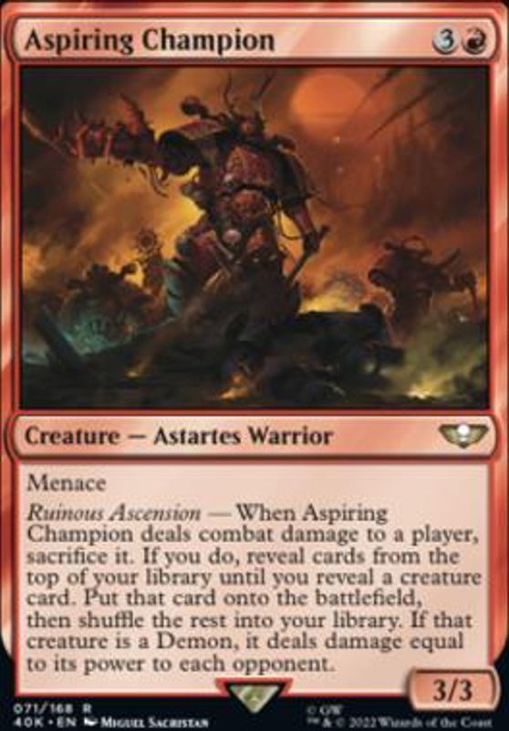 Aspiring Champion