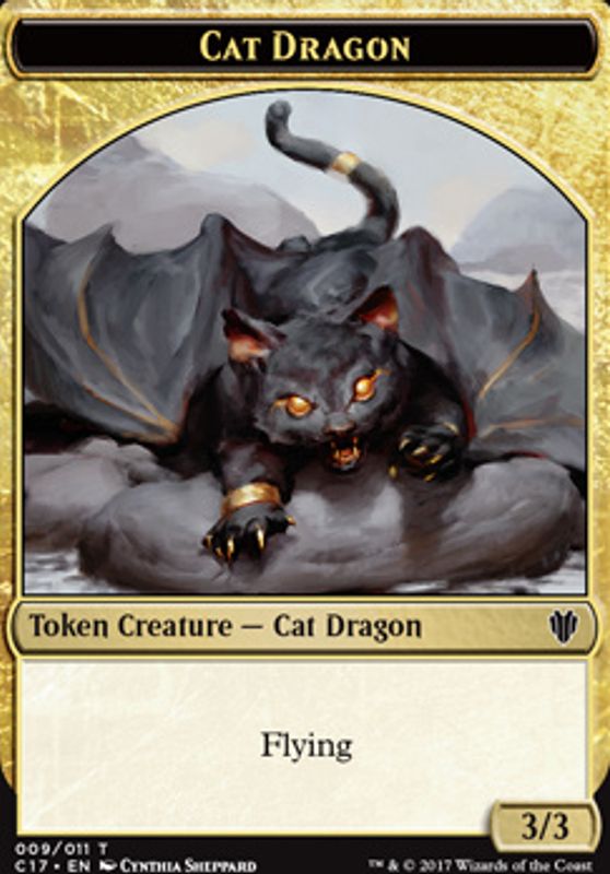 Cat Dragon Token - Gold Token