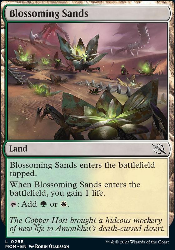 Blossoming Sands (foil)
