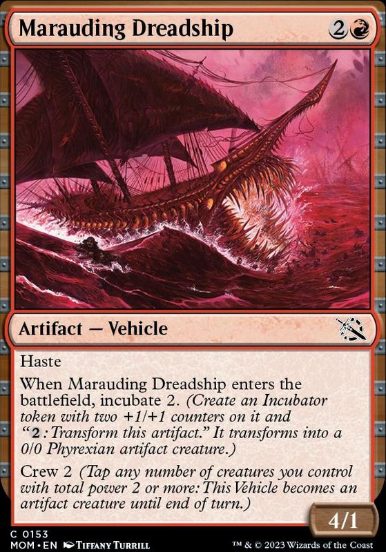 Marauding Dreadship (foil)