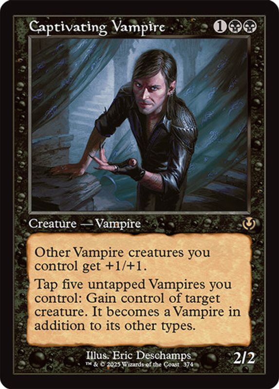 Captivating Vampire (Retro Frame)