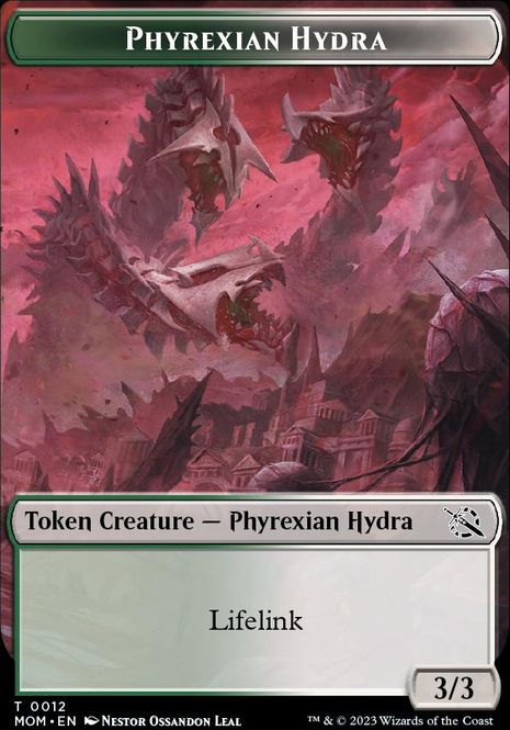 Hovedbilde Phyrexian Hydra Token (0012)