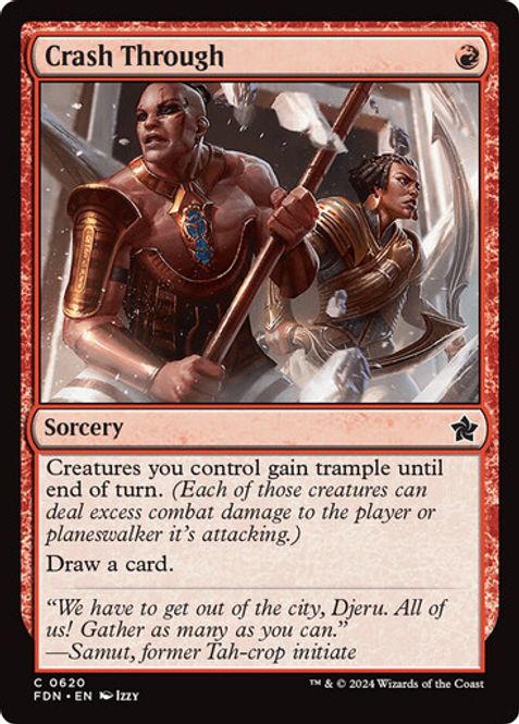 Hovedbilde Crash Through (Foil)