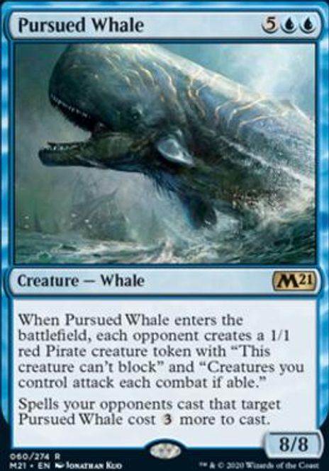 Hovedbilde Pursued Whale (foil)