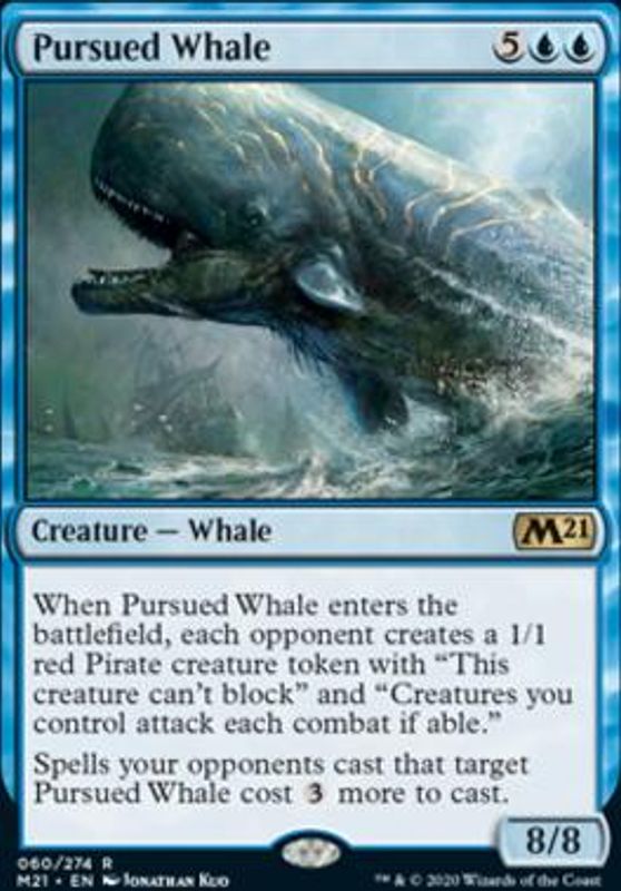 Pursued Whale
