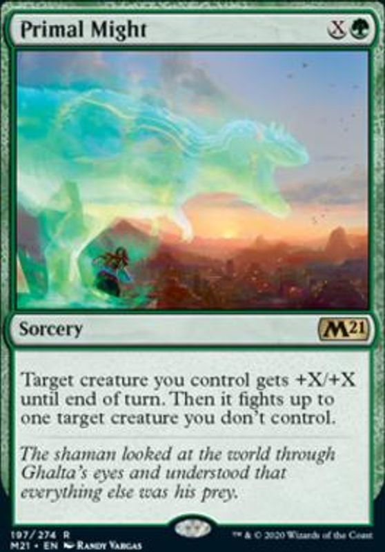 Primal Might (foil)