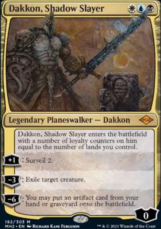 Dakkon, Shadow Slayer (foil)