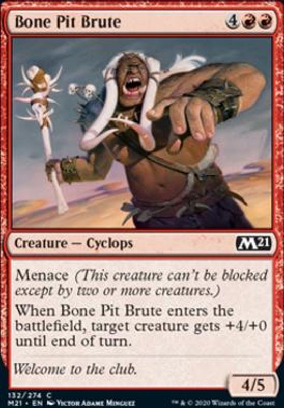 Bone Pit Brute (foil)