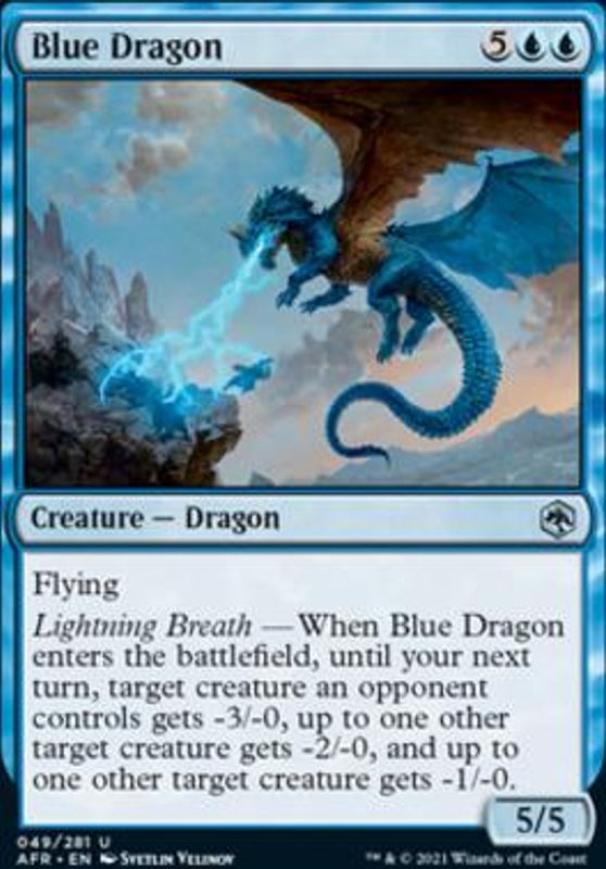 Blue Dragon (foil)