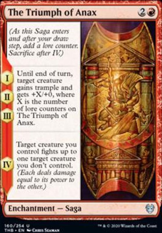 The Triumph of Anax (foil)